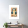 cpostermediumsquare product1000x1000.2 3 - Snorlax Merch