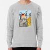 ssrcolightweight sweatshirtmensheather greyfrontsquare productx1000 bgf8f8f8 1 - Snorlax Merch