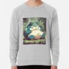 ssrcolightweight sweatshirtmensheather greyfrontsquare productx1000 bgf8f8f8 12 - Snorlax Merch