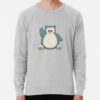 ssrcolightweight sweatshirtmensheather greyfrontsquare productx1000 bgf8f8f8 15 - Snorlax Merch