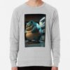 ssrcolightweight sweatshirtmensheather greyfrontsquare productx1000 bgf8f8f8 6 - Snorlax Merch