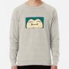 ssrcolightweight sweatshirtmensoatmeal heatherfrontsquare productx1000 bgf8f8f8 13 - Snorlax Merch