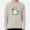 ssrcolightweight sweatshirtmensoatmeal heatherfrontsquare productx1000 bgf8f8f8 15 - Snorlax Merch