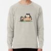 ssrcolightweight sweatshirtmensoatmeal heatherfrontsquare productx1000 bgf8f8f8 16 - Snorlax Merch