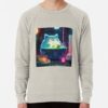 ssrcolightweight sweatshirtmensoatmeal heatherfrontsquare productx1000 bgf8f8f8 20 - Snorlax Merch