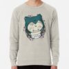 ssrcolightweight sweatshirtmensoatmeal heatherfrontsquare productx1000 bgf8f8f8 21 - Snorlax Merch