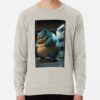 ssrcolightweight sweatshirtmensoatmeal heatherfrontsquare productx1000 bgf8f8f8 6 - Snorlax Merch