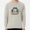 ssrcolightweight sweatshirtmensoatmeal heatherfrontsquare productx1000 bgf8f8f8 9 - Snorlax Merch