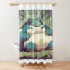 urshower curtain closedsquare1000x1000.1 1 - Snorlax Merch