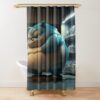 urshower curtain closedsquare1000x1000.1 11 - Snorlax Merch