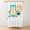 urshower curtain closedsquare1000x1000.1 16 - Snorlax Merch