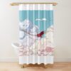 urshower curtain closedsquare1000x1000.1 3 - Snorlax Merch