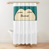 urshower curtain closedsquare1000x1000.1 4 - Snorlax Merch