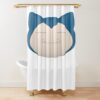 urshower curtain closedsquare1000x1000.1 6 - Snorlax Merch