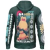 Snorlax V2 Pokemon Streetwear Lightweight Hoodie BACK mockup - Snorlax Merch